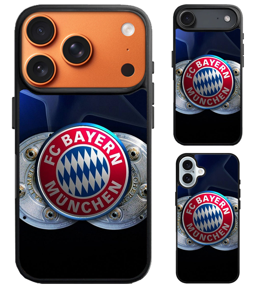 Bayern Munich Logo Style iPhone Air | iPhone 17 | 17 Pro | 17 Pro Max Case