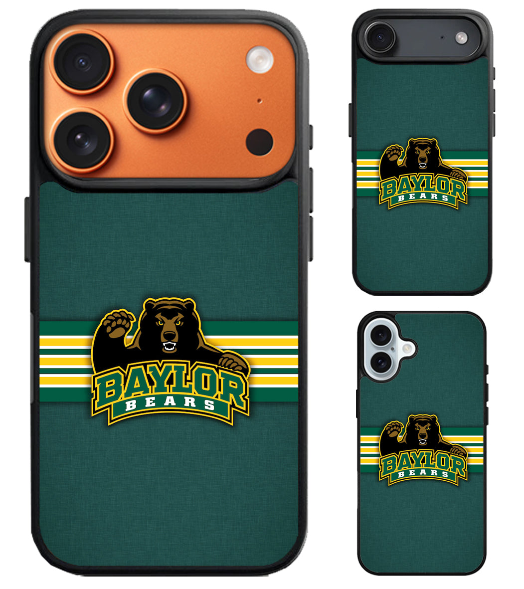 Baylor Bears Cover iPhone Air | iPhone 17 | 17 Pro | 17 Pro Max Case