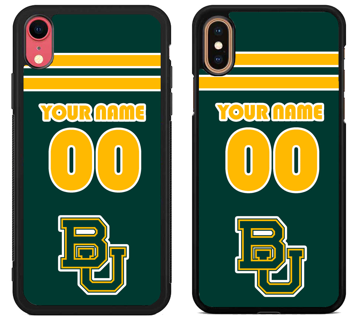 Custom Personalized Baylor Bears iPhone X | Xs | Xr | Xs Max Case