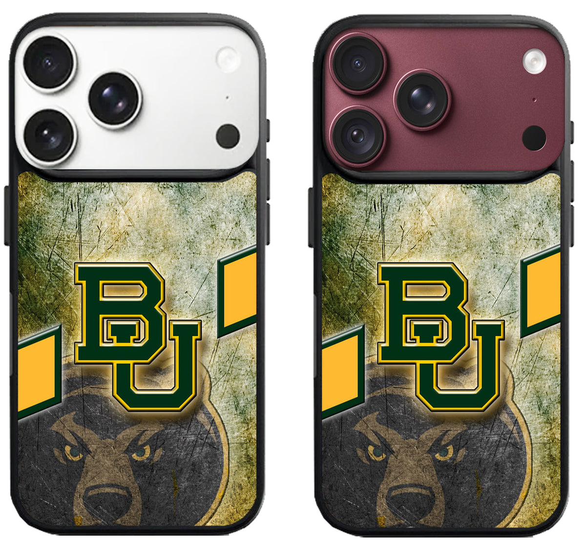Baylor University Bears Background iPhone 18 Pro | 18 Pro Max Case