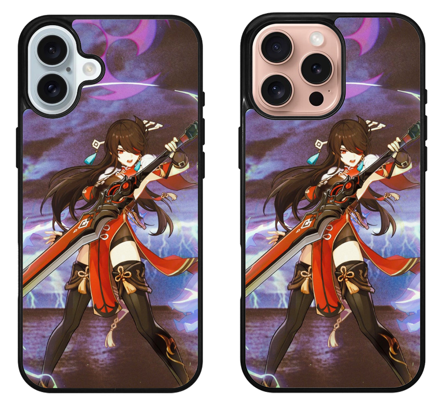 Beidou Genshin Impact Style iPhone 16 | 16 Plus | 16 Pro | 16 Pro Max Case
