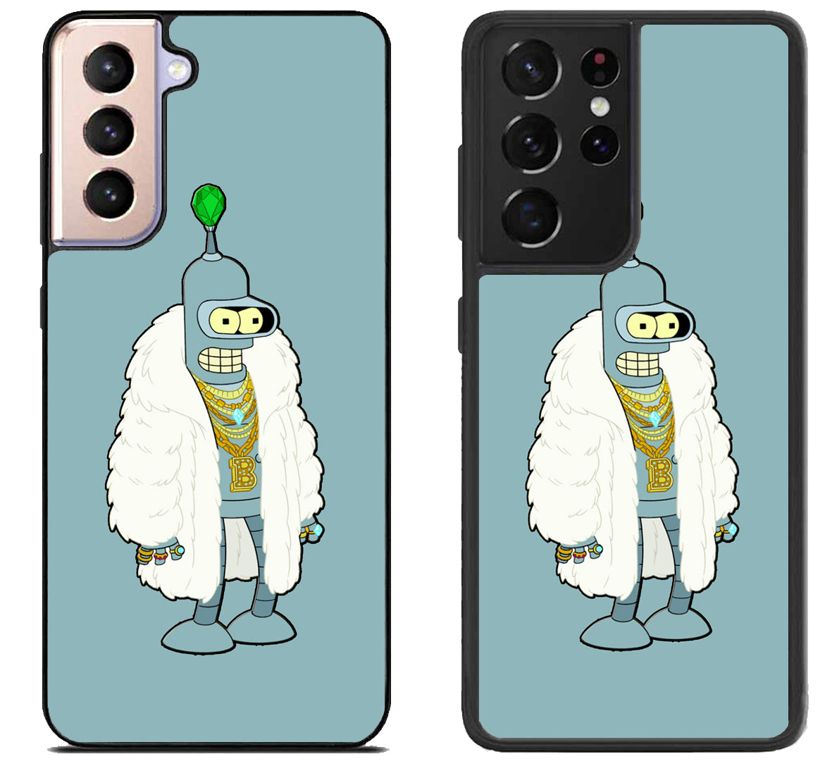 Bender Futurama Cool Samsung Galaxy S21 | S21 FE | S21+ | S21 Ultra Case