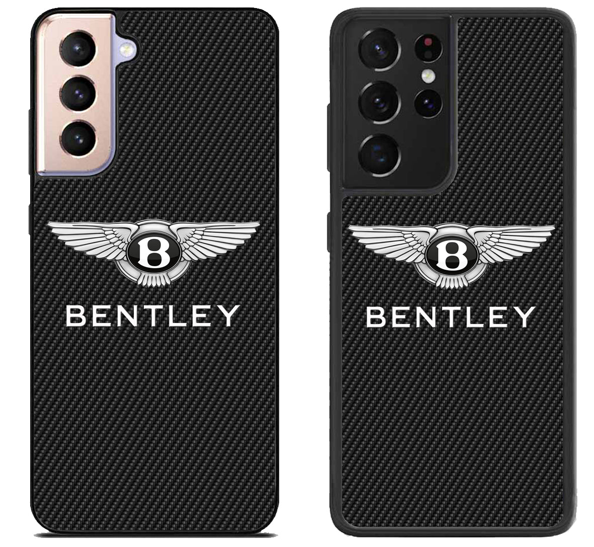 Bentley Logo Black Carbon Samsung Galaxy S21 | S21 FE | S21+ | S21 Ultra Case
