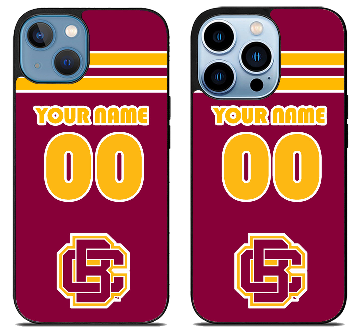 Custom Personalized Bethune-Cookman Wildcats iPhone 13 | 13 Mini | 13 Pro | 13 Pro Max Case