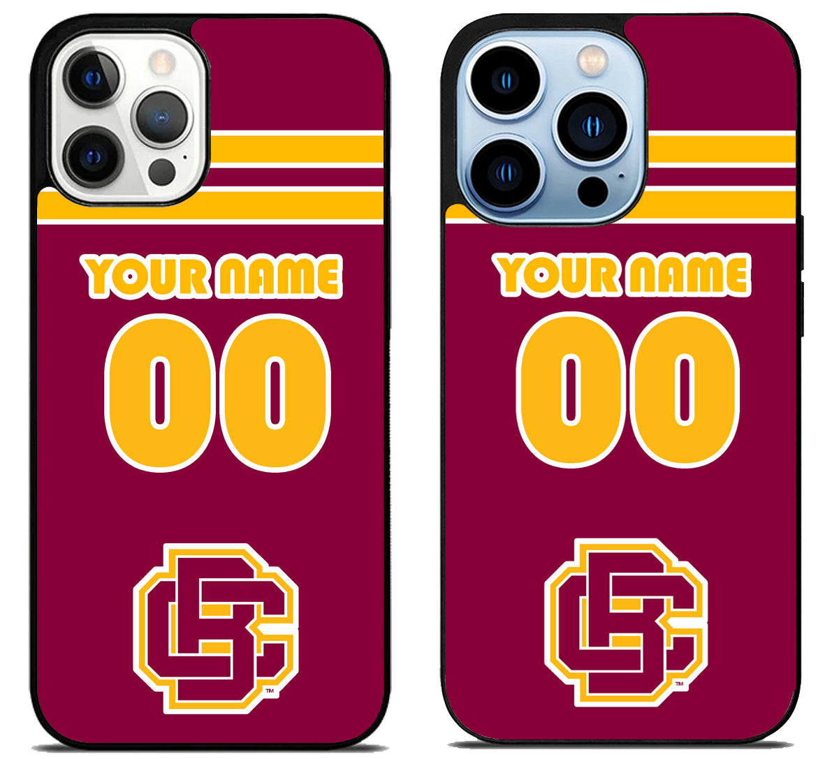 Custom Personalized Bethune-Cookman Wildcats iPhone 15 Pro | iPhone 15 Pro Max Case