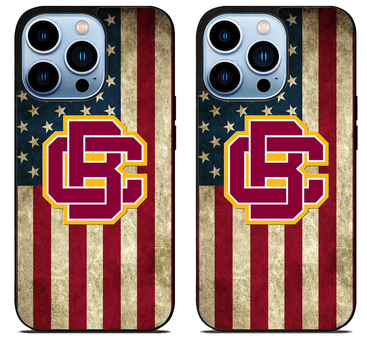 Bethune Cookman Wildcats Flag iPhone 15 Pro | iPhone 15 Pro Max Case