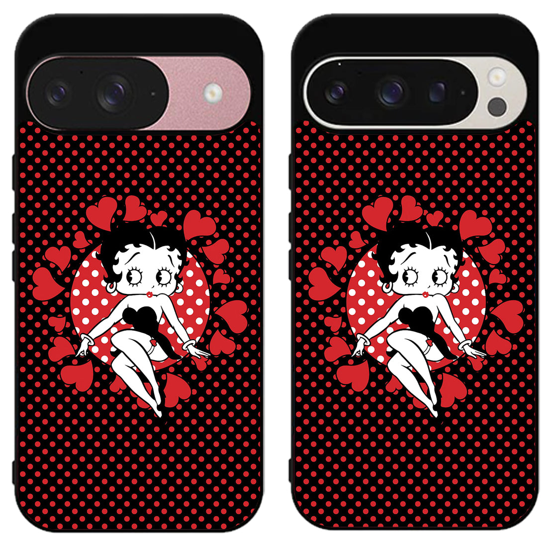 Betty Boop Queen of Hearts Google Pixel 9 | 9 Pro | 9 Pro XL Case