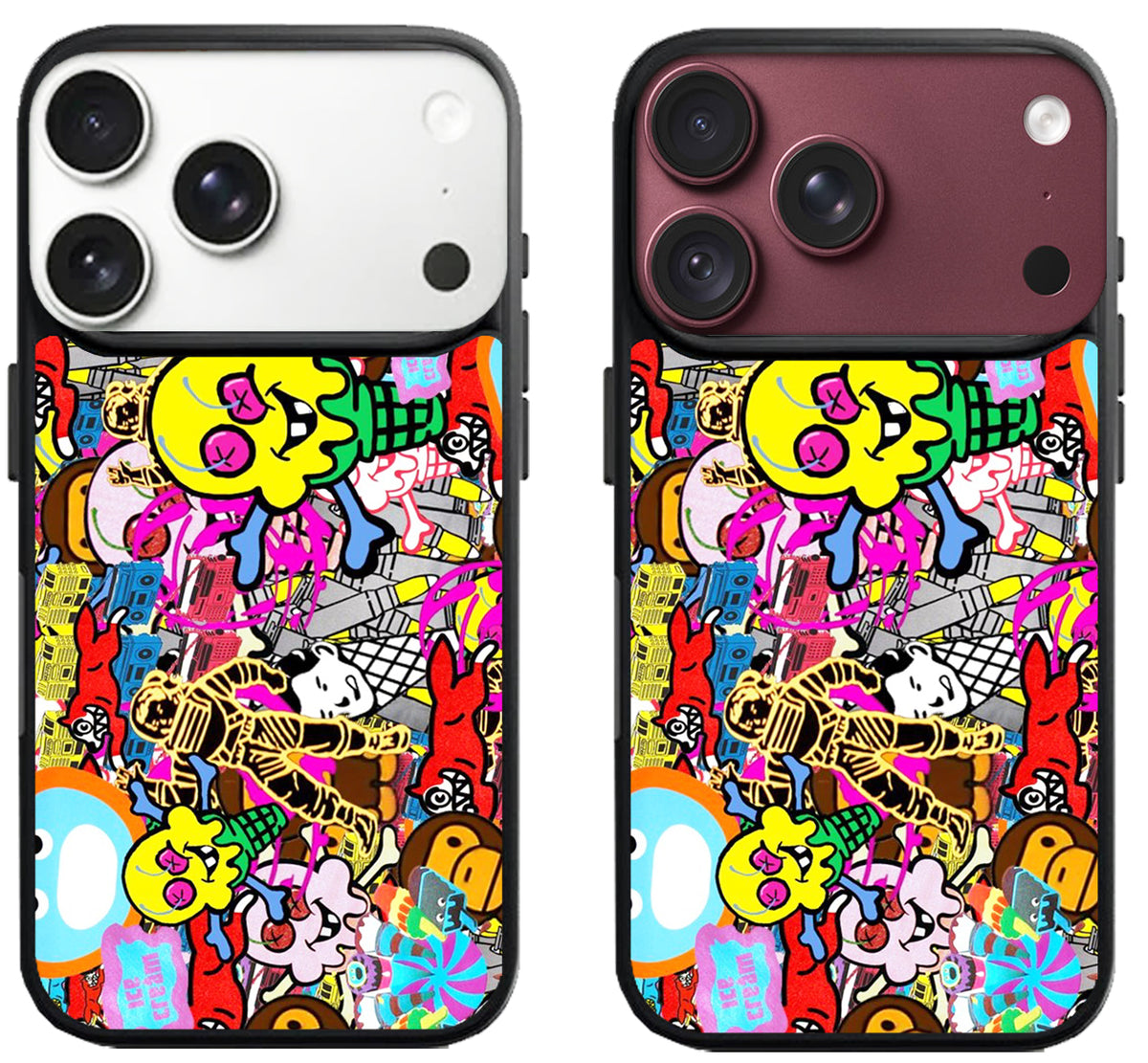 Billionaire Boys Club Collage Wallpaper iPhone 18 Pro | 18 Pro Max Case