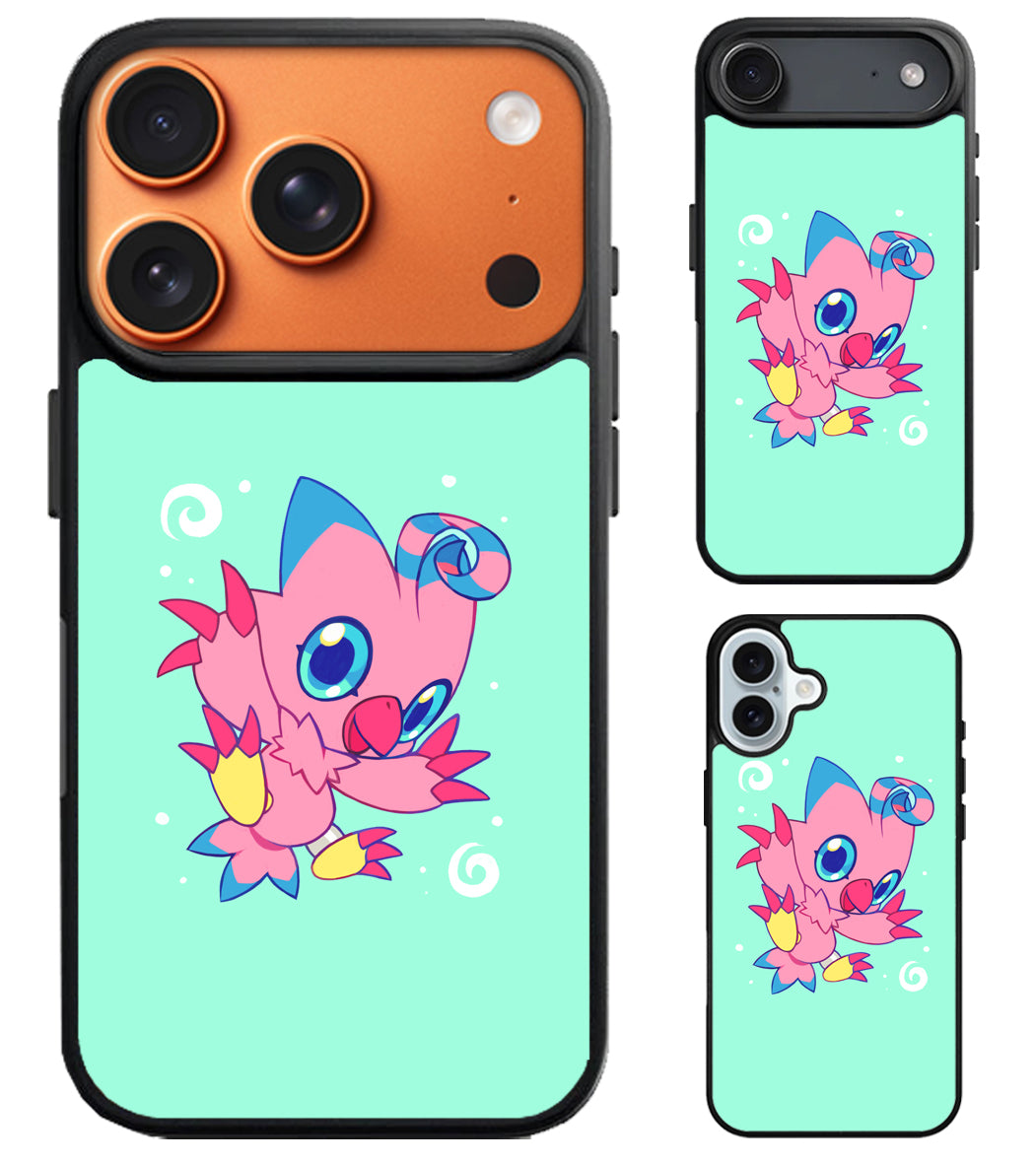 Biyomon Digimon Funny iPhone Air | iPhone 17 | 17 Pro | 17 Pro Max Case