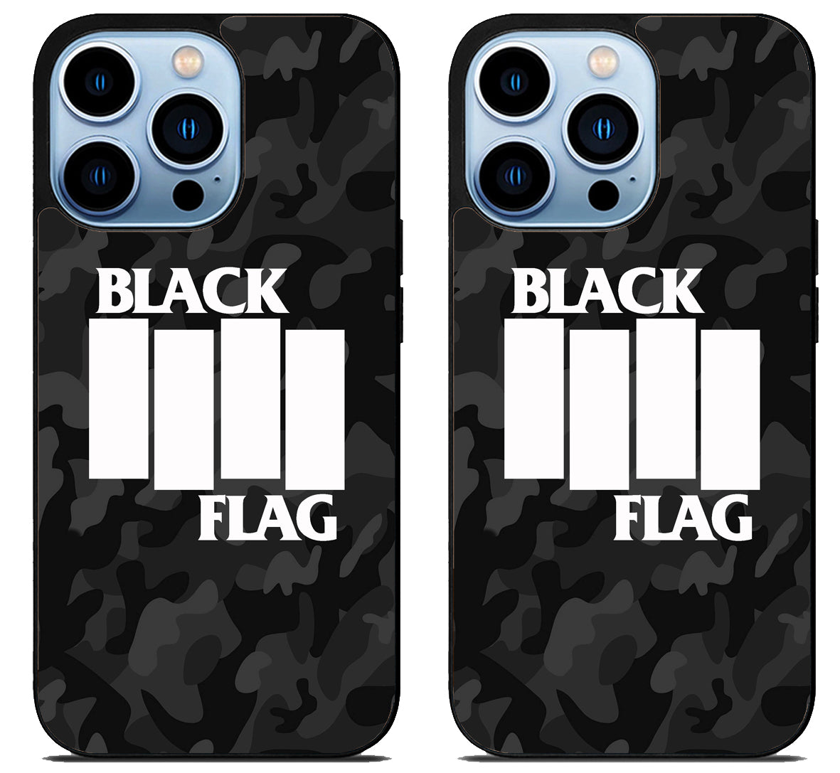 Black Flag Camo iPhone 15 Pro | iPhone 15 Pro Max Case