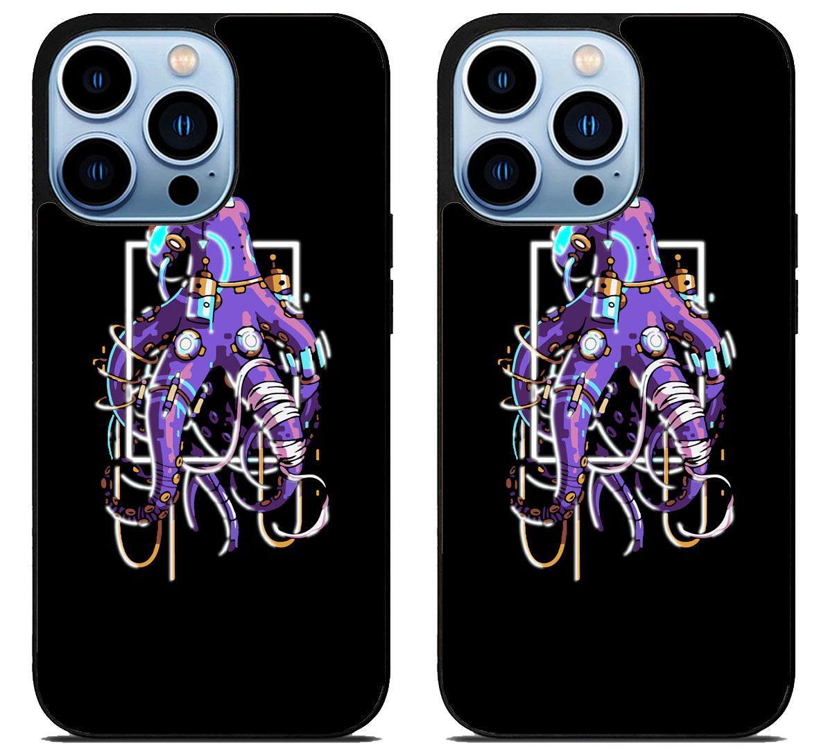Black Octopus iPhone 15 Pro | iPhone 15 Pro Max Case