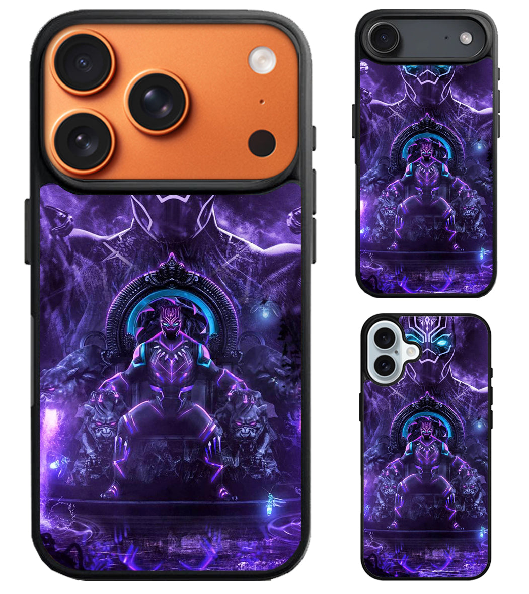 Black Panther Purple iPhone Air | iPhone 17 | 17 Pro | 17 Pro Max Case