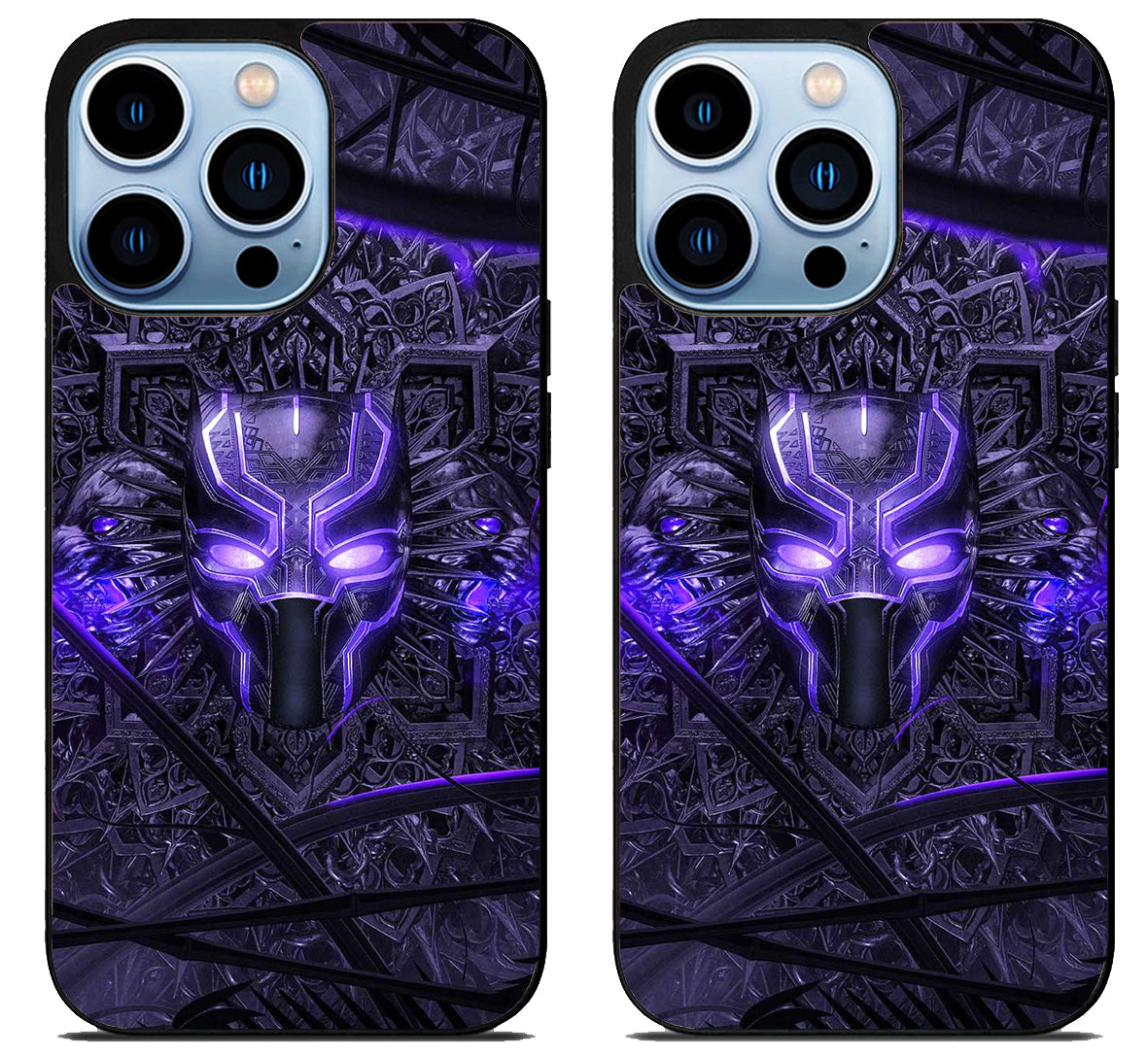 Black Panther Vibranium iPhone 15 Pro | iPhone 15 Pro Max Case