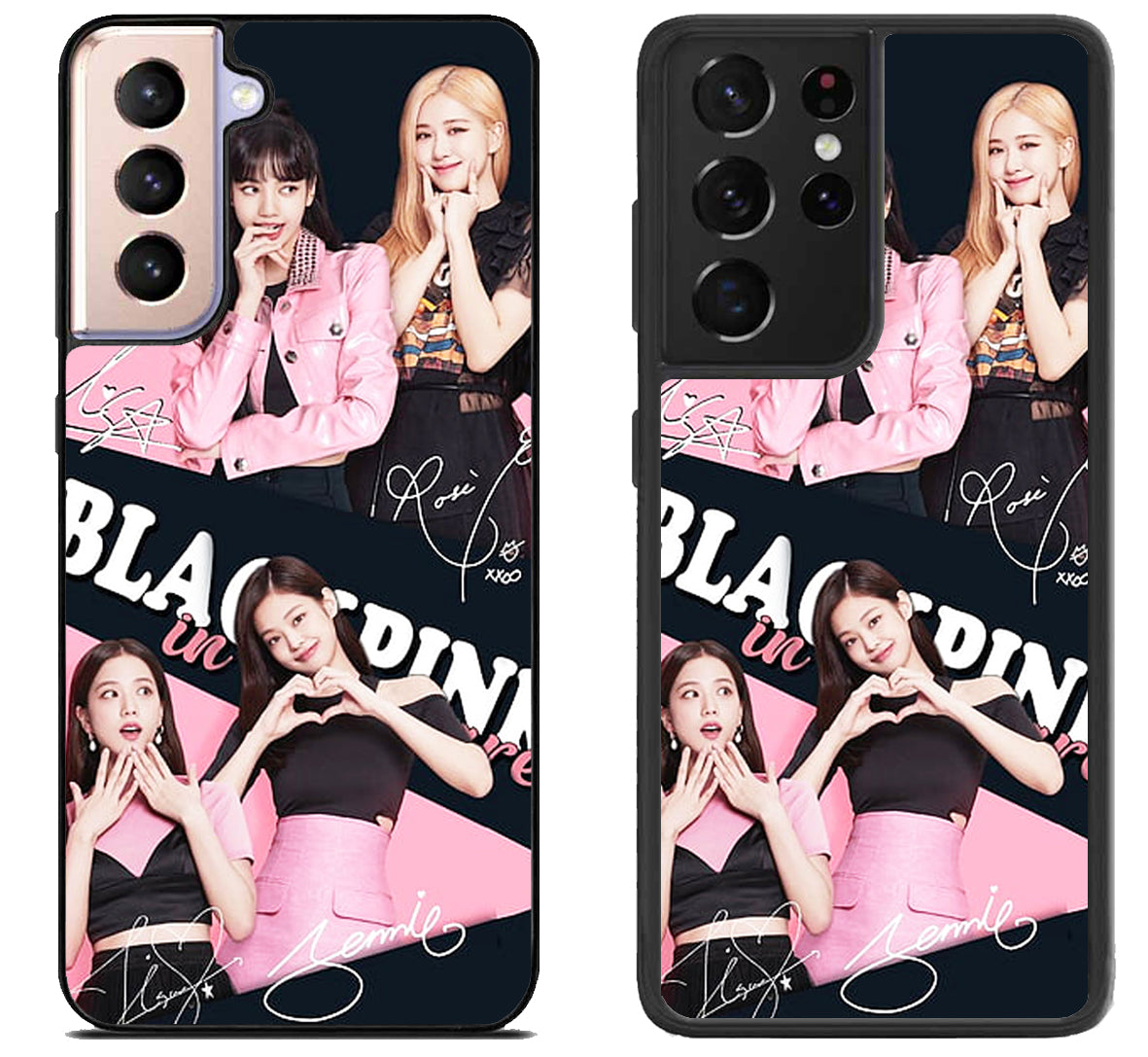 BlackPink Wallpaper Signature Samsung Galaxy S21 | S21 FE | S21+ | S21 Ultra Case