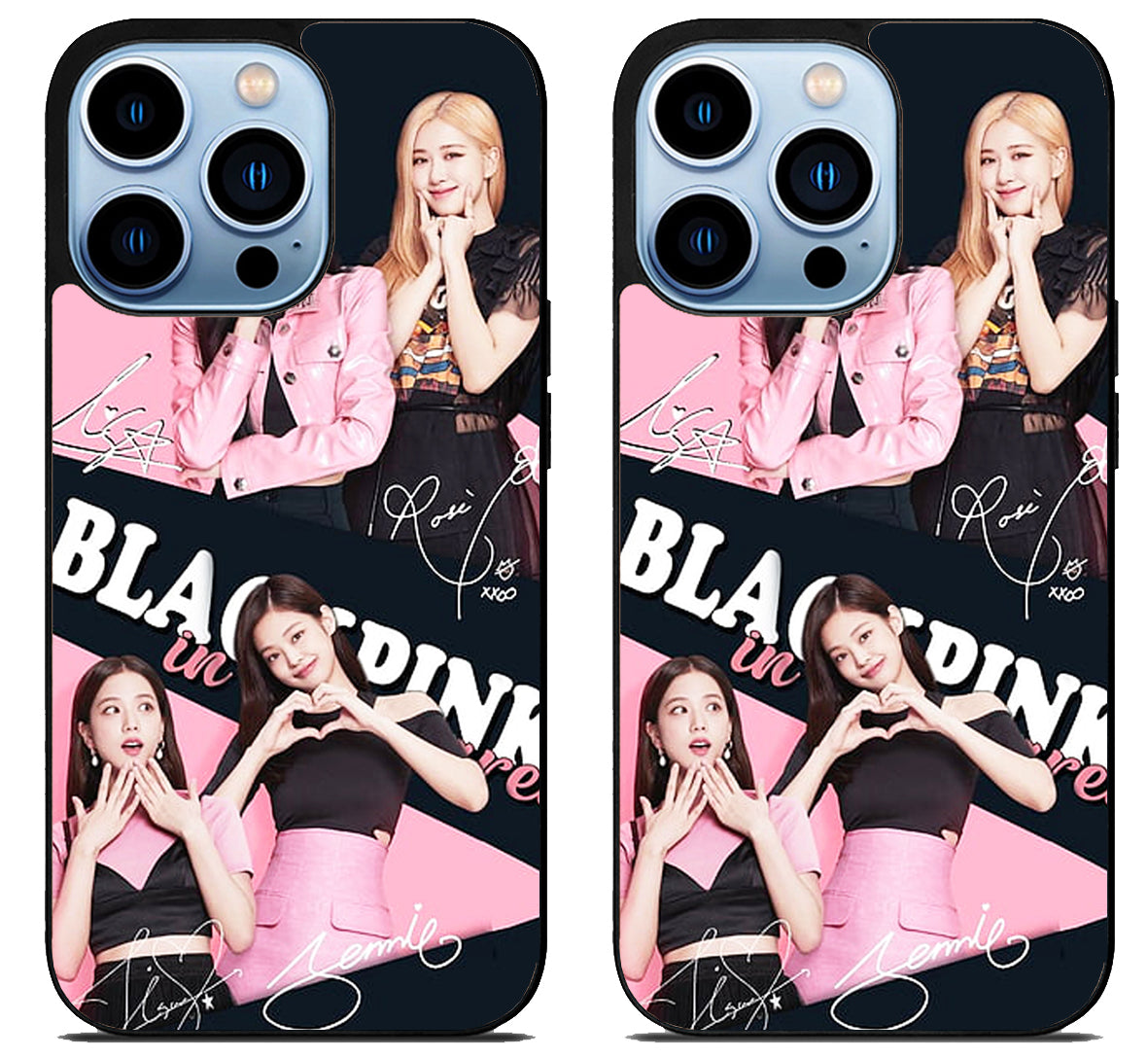 BlackPink Wallpaper Signature iPhone 15 Pro | iPhone 15 Pro Max Case