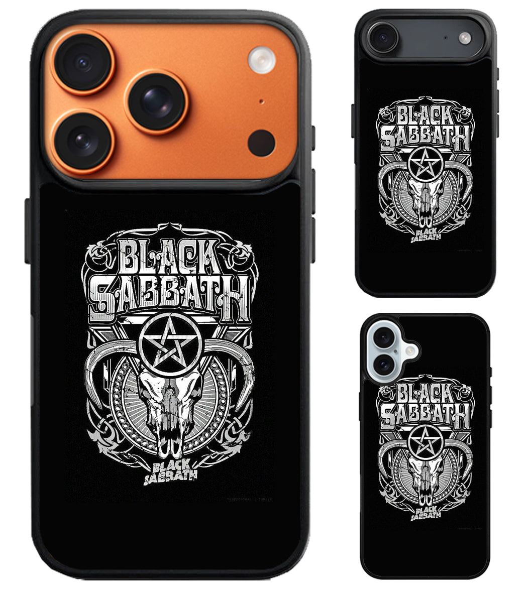 Black Sabbath Cover iPhone Air | iPhone 17 | 17 Pro | 17 Pro Max Case