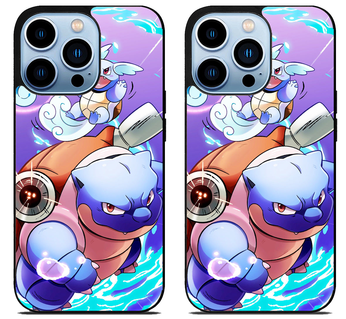 Blastoise Pokemon Stylish iPhone 15 Pro | iPhone 15 Pro Max Case