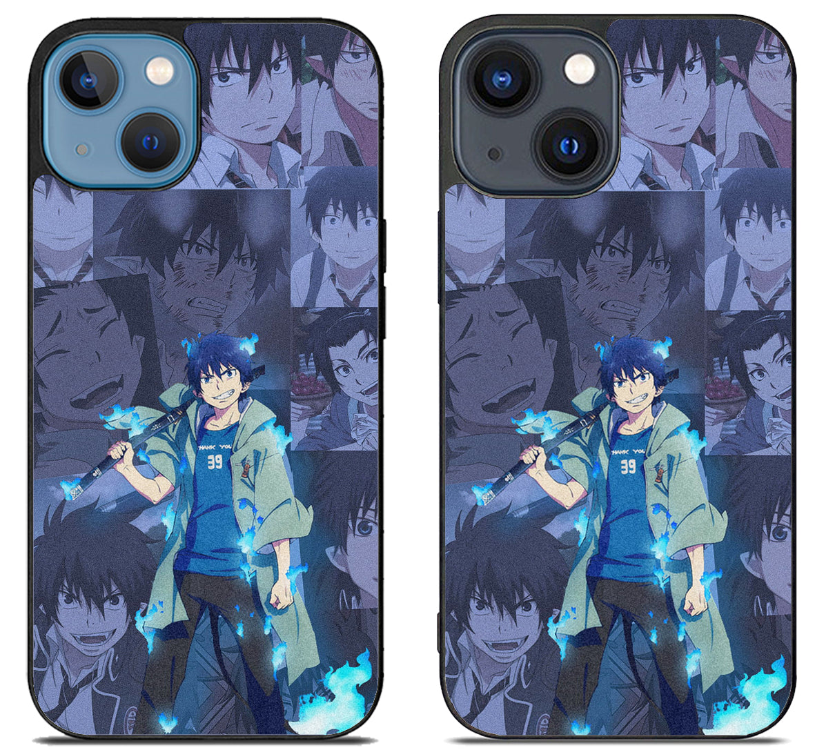 Blue Exorcist Anime Collage iPhone 15 | iPhone 15 Plus Case
