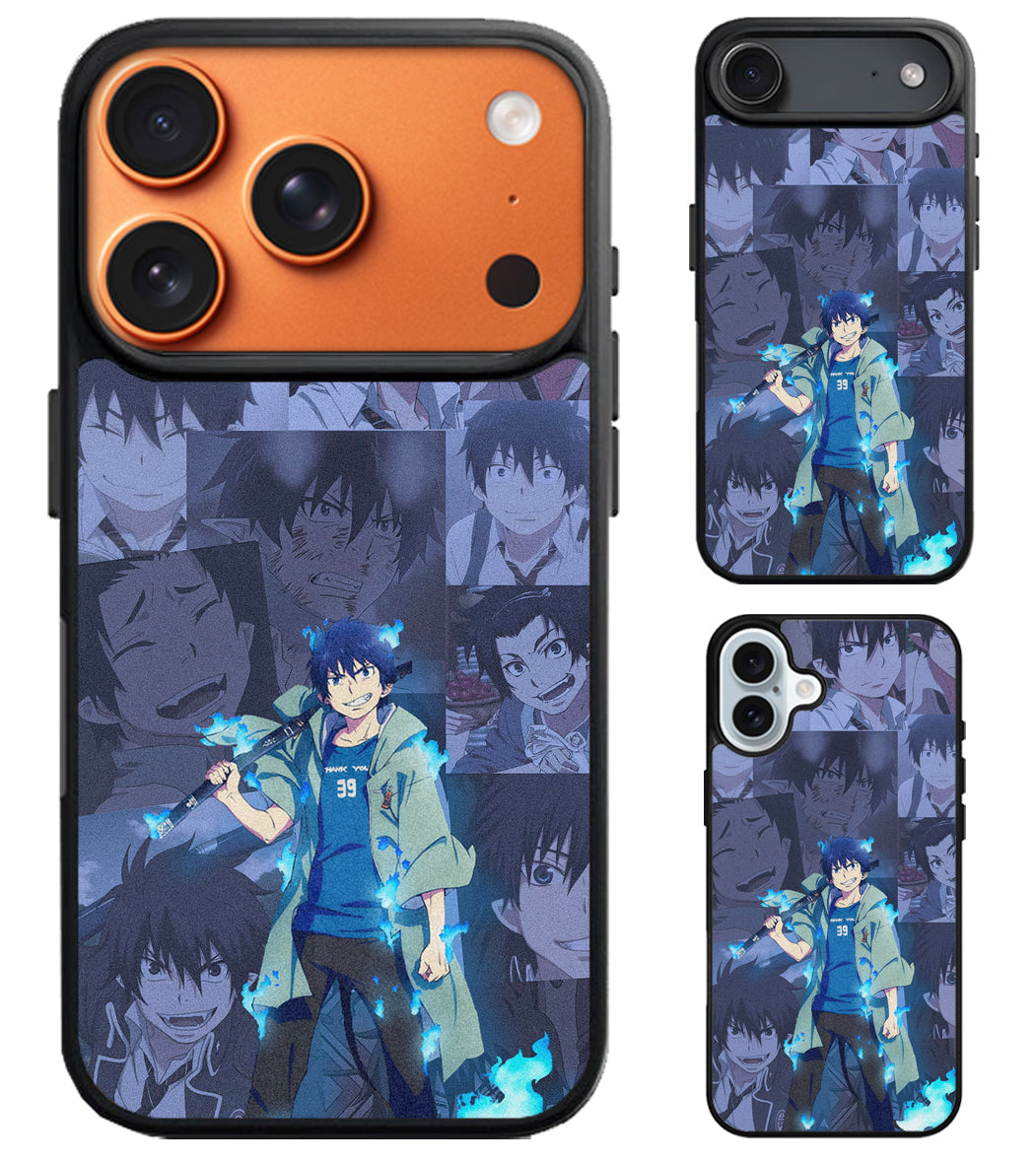 Blue Exorcist Anime Collage iPhone Air | iPhone 17 | 17 Pro | 17 Pro Max Case