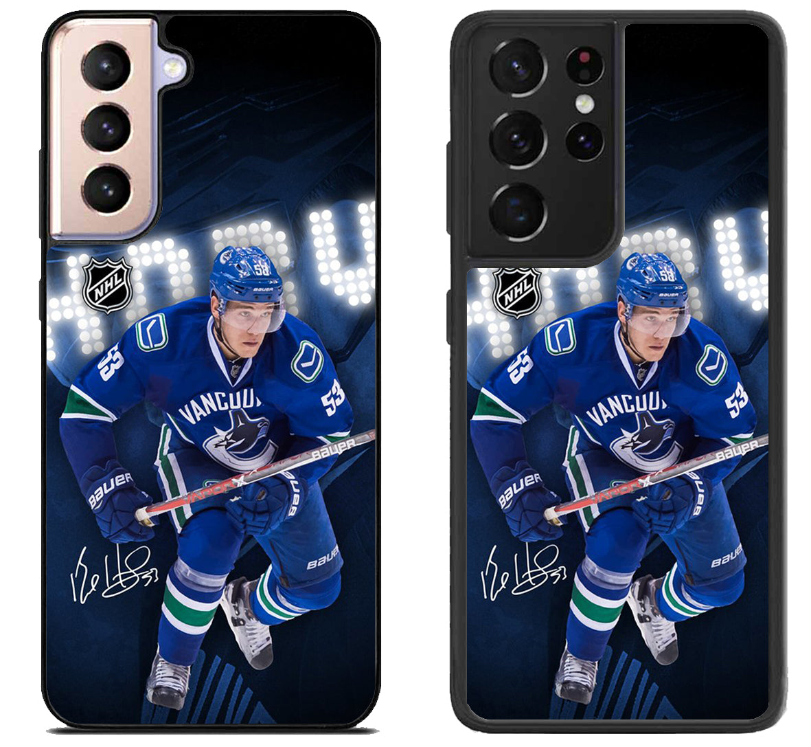 Bo Horvat Vancouver Canucks Signature Samsung Galaxy S21 | S21 FE | S21+ | S21 Ultra Case