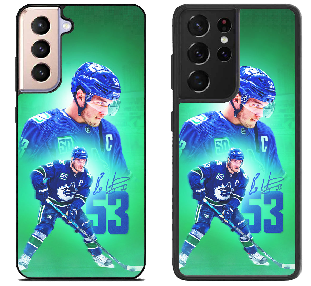 Bo Horvat Vancouver Canucks Samsung Galaxy S21 | S21 FE | S21+ | S21 Ultra Case