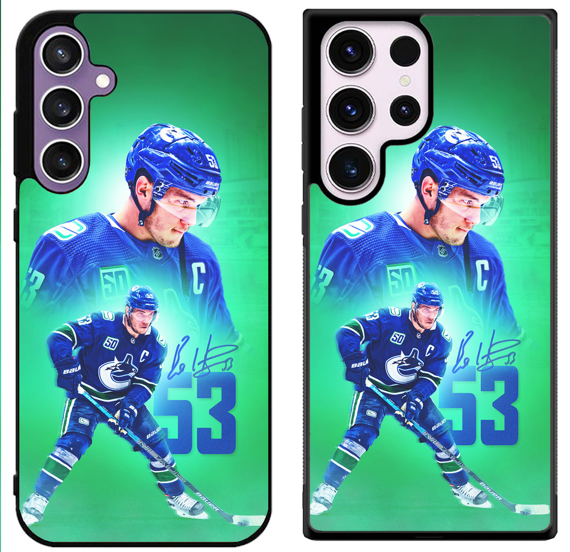 Bo Horvat Vancouver Canucks Samsung Galaxy S24 | S24+ | S24 Ultra Case