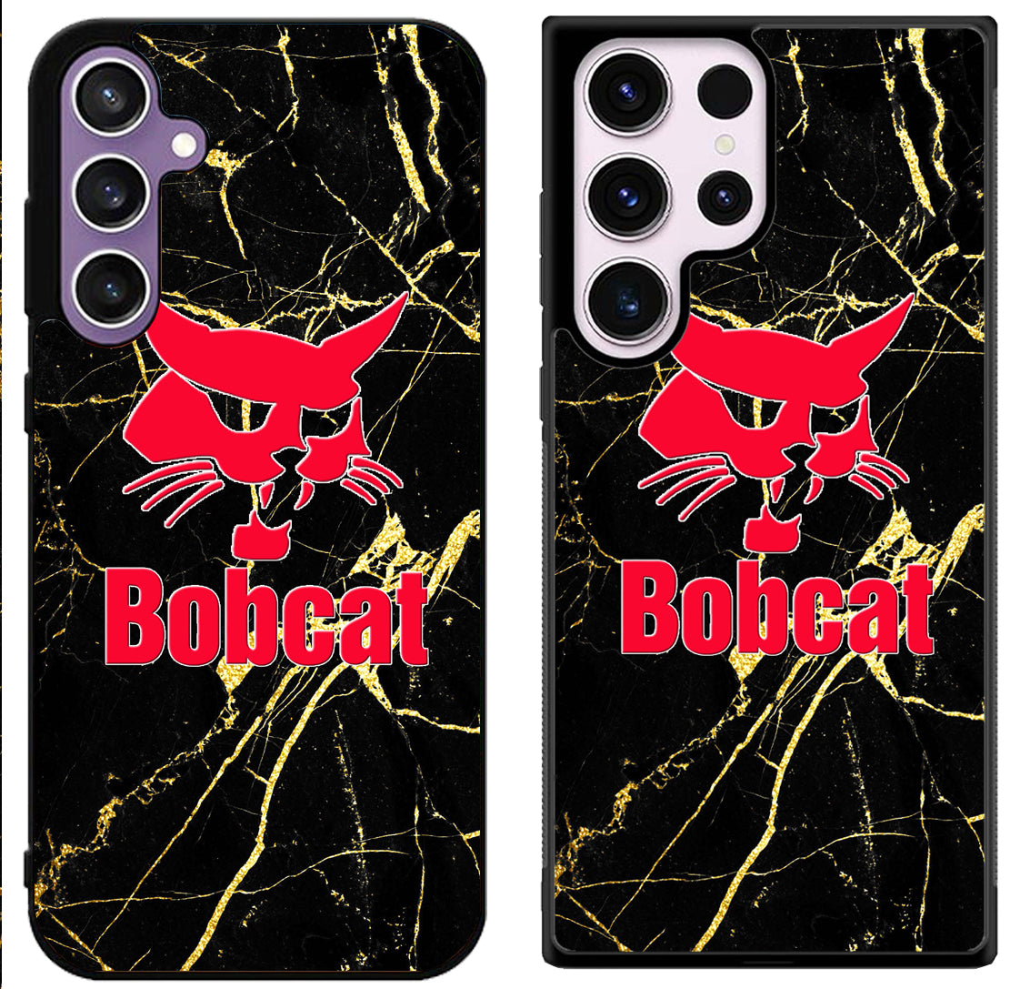 Bobcat Black Marble Samsung Galaxy S24 | S24+ | S24 Ultra Case