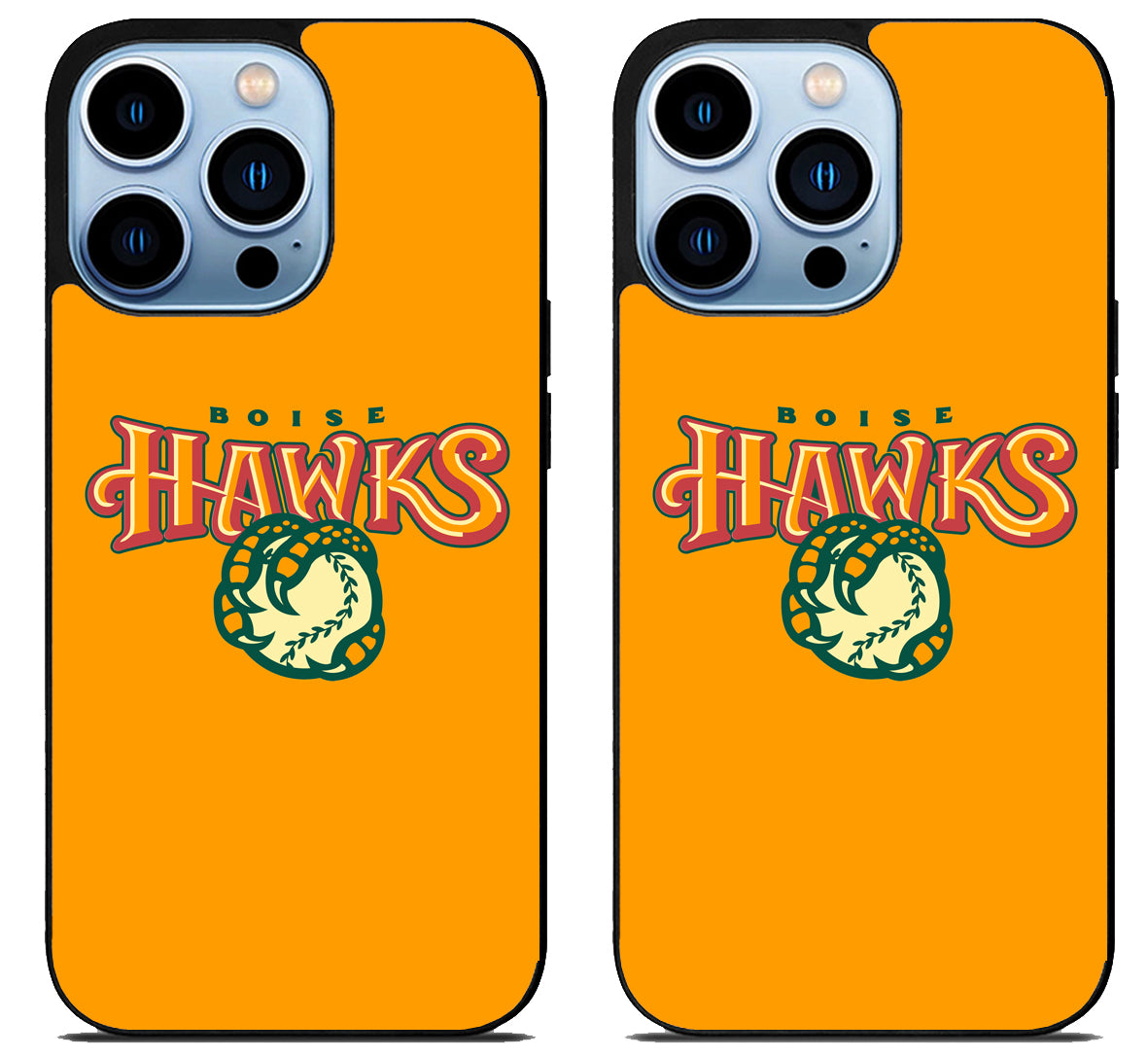 Boise Hawks Logo iPhone 15 Pro | iPhone 15 Pro Max Case