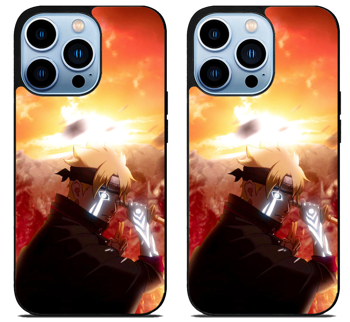 Boruto Uzumaki Naruto Cover iPhone 15 Pro | iPhone 15 Pro Max Case