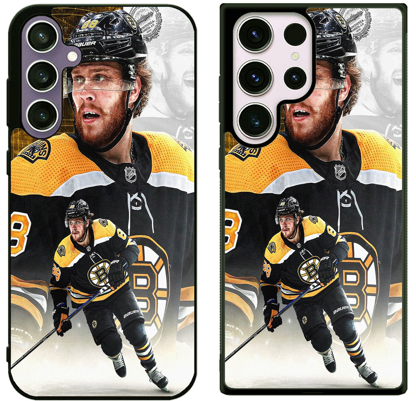 Boston Bruins Background David Pastrnak Samsung Galaxy S25 | S25+ | S25 Ultra Case