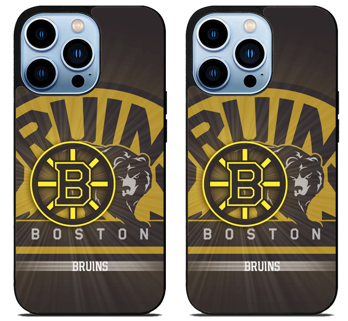 Boston Bruins Background Cover iPhone 15 Pro | iPhone 15 Pro Max Case