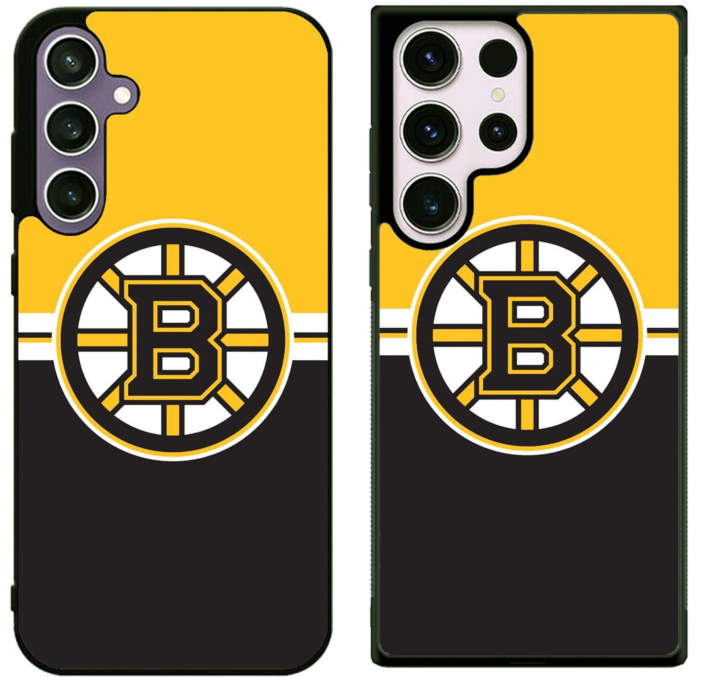 Boston Bruins Logo Stripe Samsung Galaxy S25 | S25+ | S25 Ultra Case