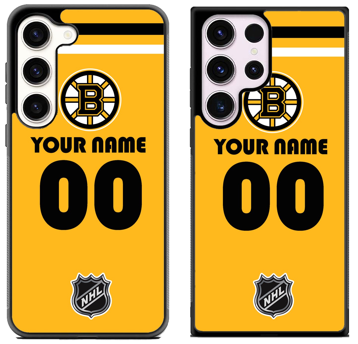 Custom Personalized Boston Bruins NHL Samsung Galaxy S23 | S23+ | S23 Ultra Case