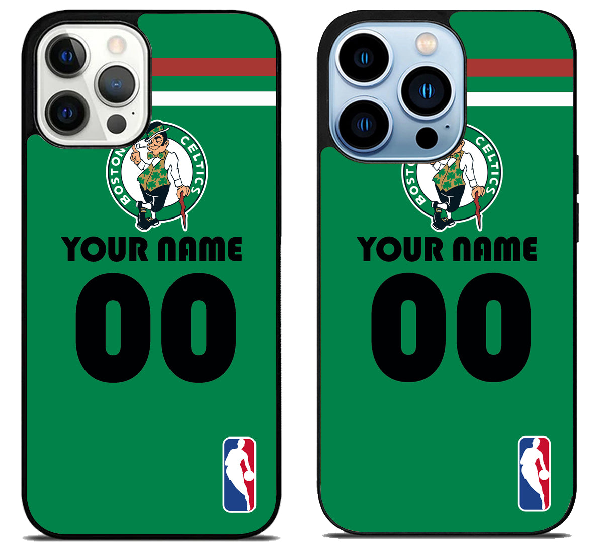 Custom Personalized Boston Celtics NBA iPhone 15 Pro | iPhone 15 Pro Max Case