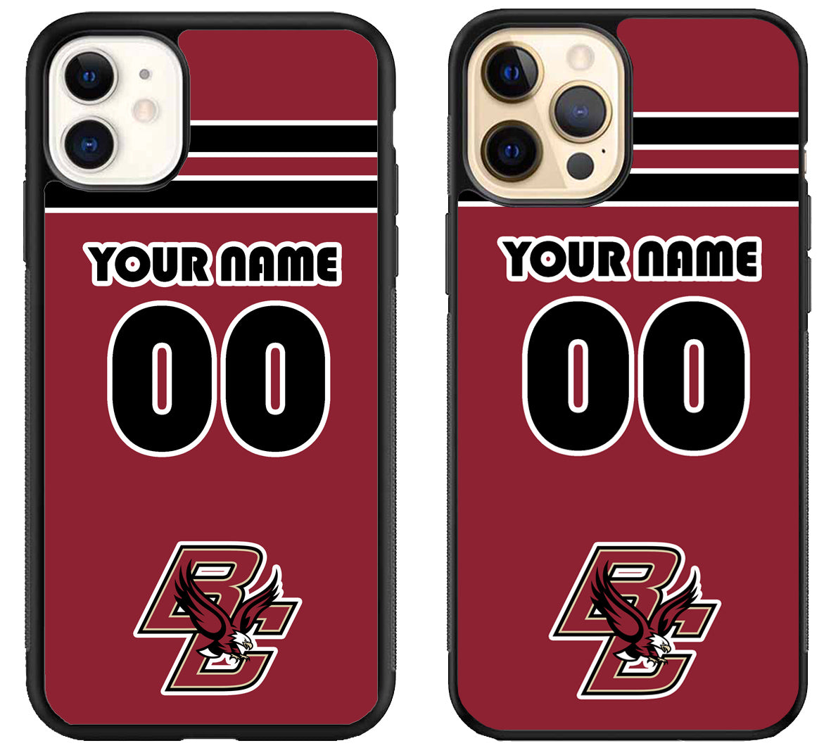 Custom Personalized Boston College Eagles iPhone 12 | 12 Mini | 12 Pro | 12 Pro Max Case