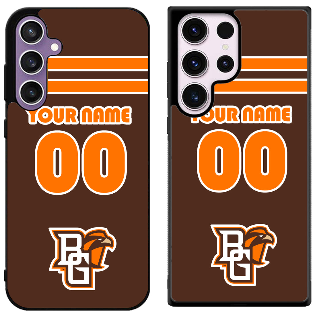 Custom Personalized Bowling Green Falcons Samsung Galaxy S24 | S24+ | S24 Ultra Case