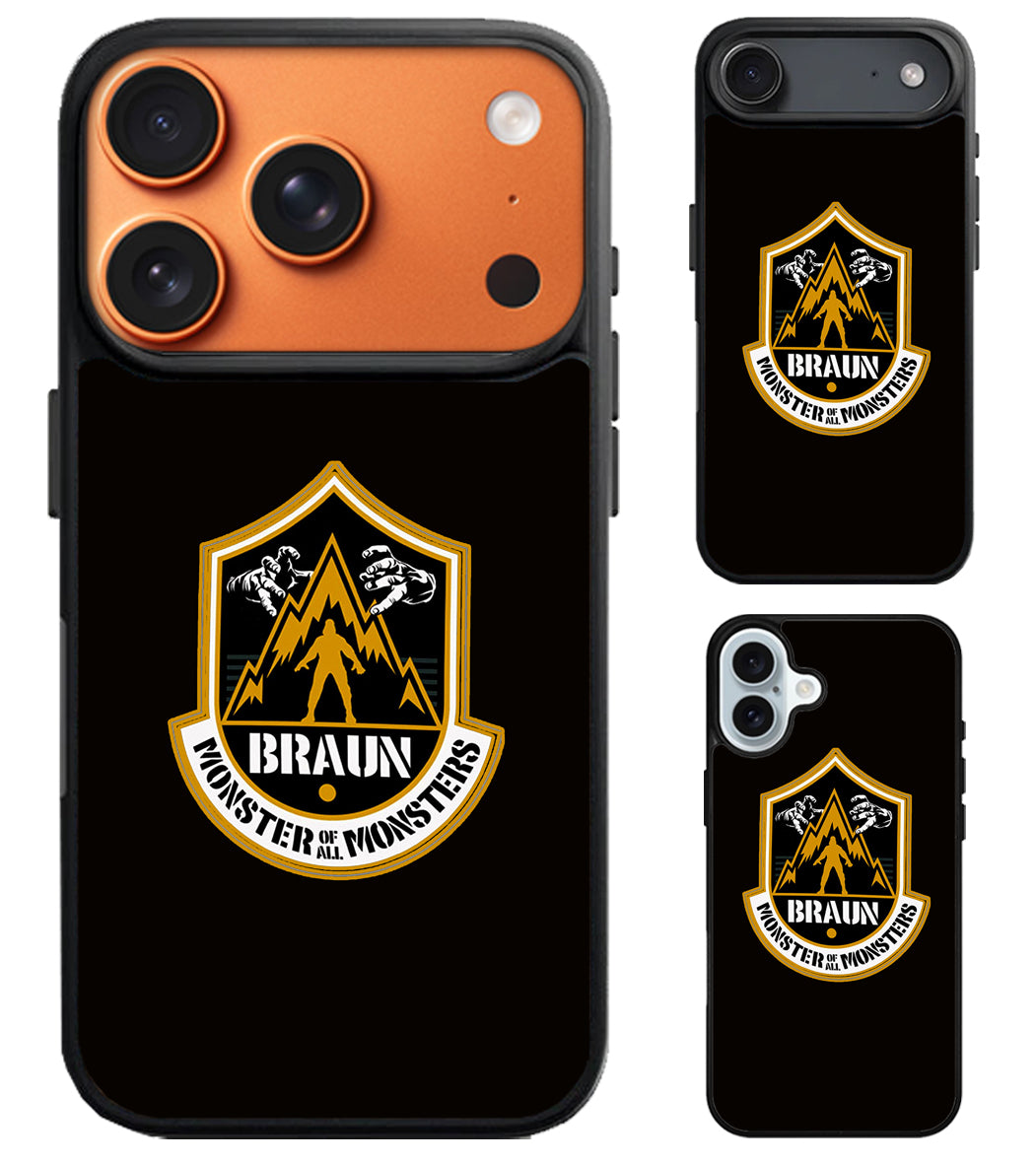 Braun Strowman Monster iPhone Air | iPhone 17 | 17 Pro | 17 Pro Max Case