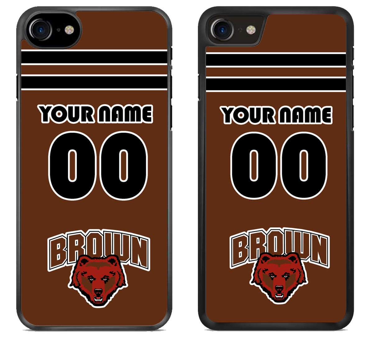 Custom Personalized Brown Bears iPhone SE 2020 | iPhone SE 2022 Case