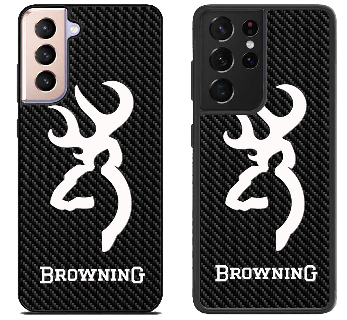 Browning Deer Carbon Samsung Galaxy S21 | S21 FE | S21+ | S21 Ultra Case