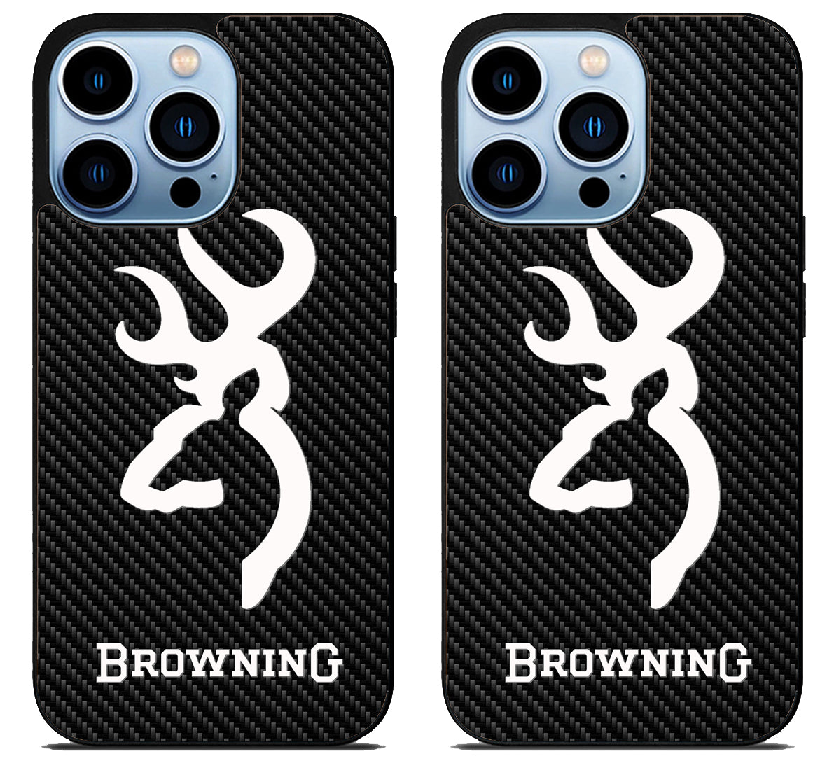 Browning Deer Carbon iPhone 15 Pro | iPhone 15 Pro Max Case