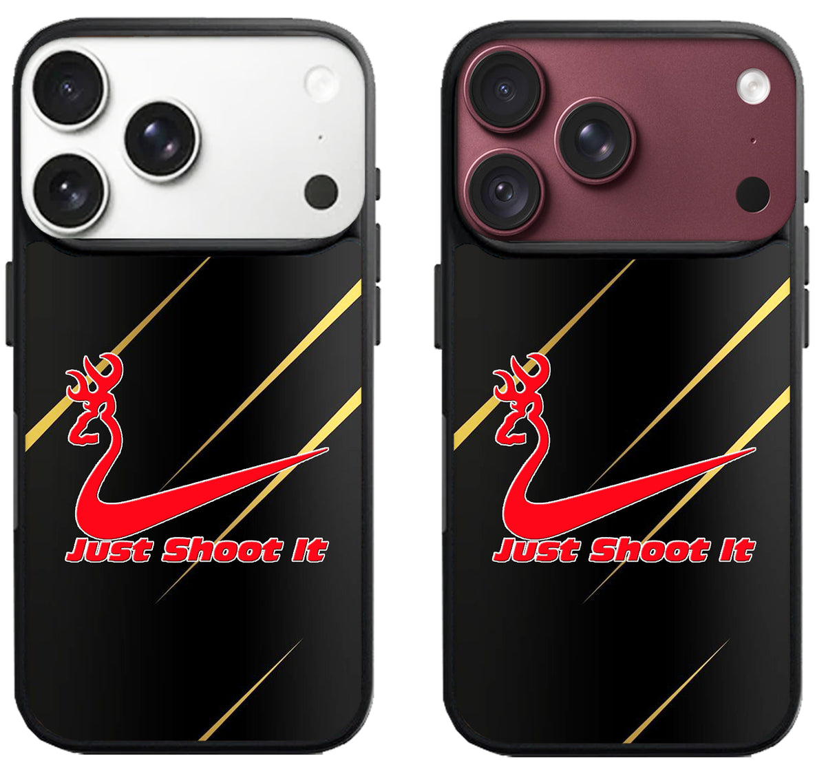 Browning Deer Just Shoot it Metallic iPhone 18 Pro | 18 Pro Max Case