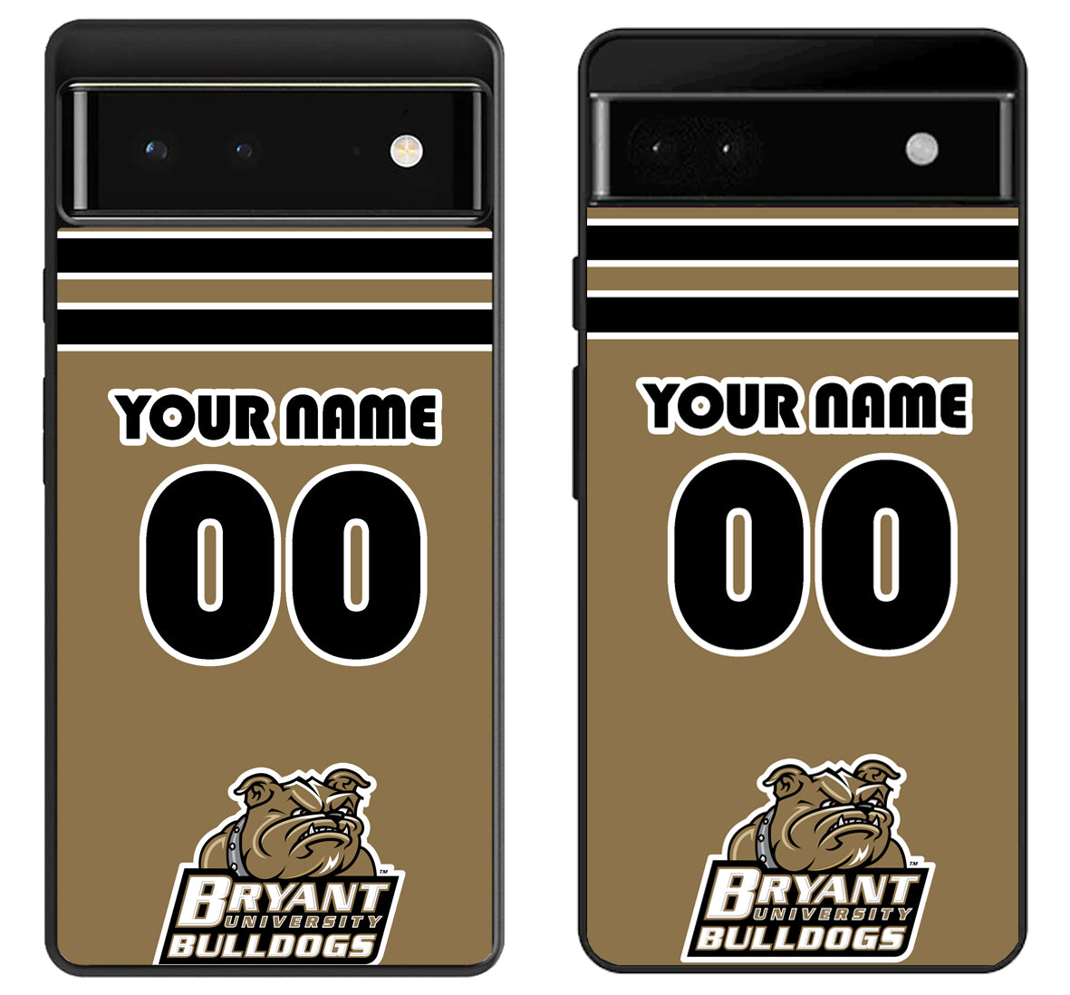 Custom Personalized Bryant Bulldogs Google Pixel 6 | 6A | 6 Pro Case