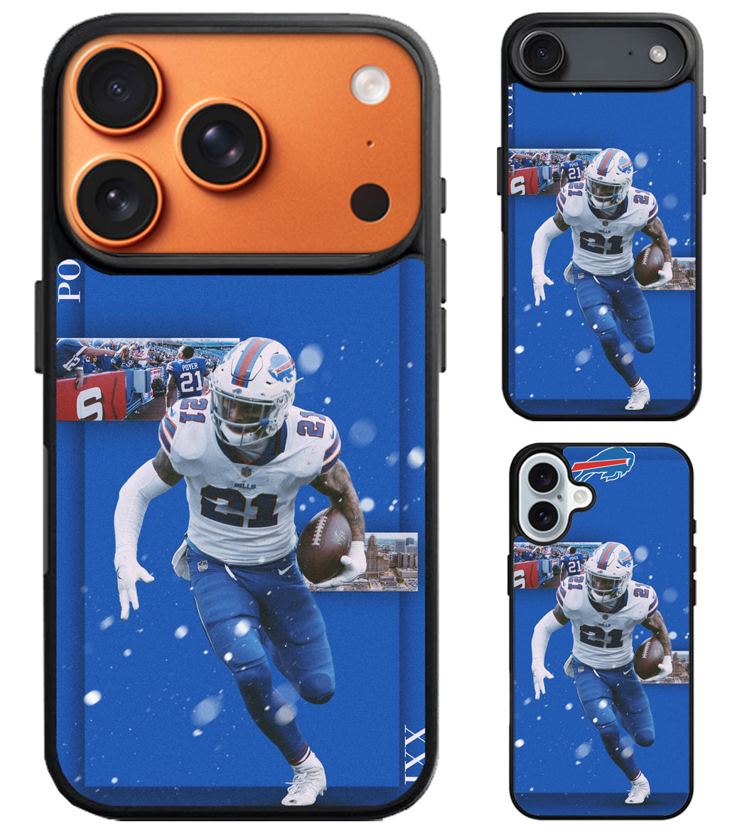 Buffalo Bills Jordan Poyer iPhone Air | iPhone 17 | 17 Pro | 17 Pro Max Case