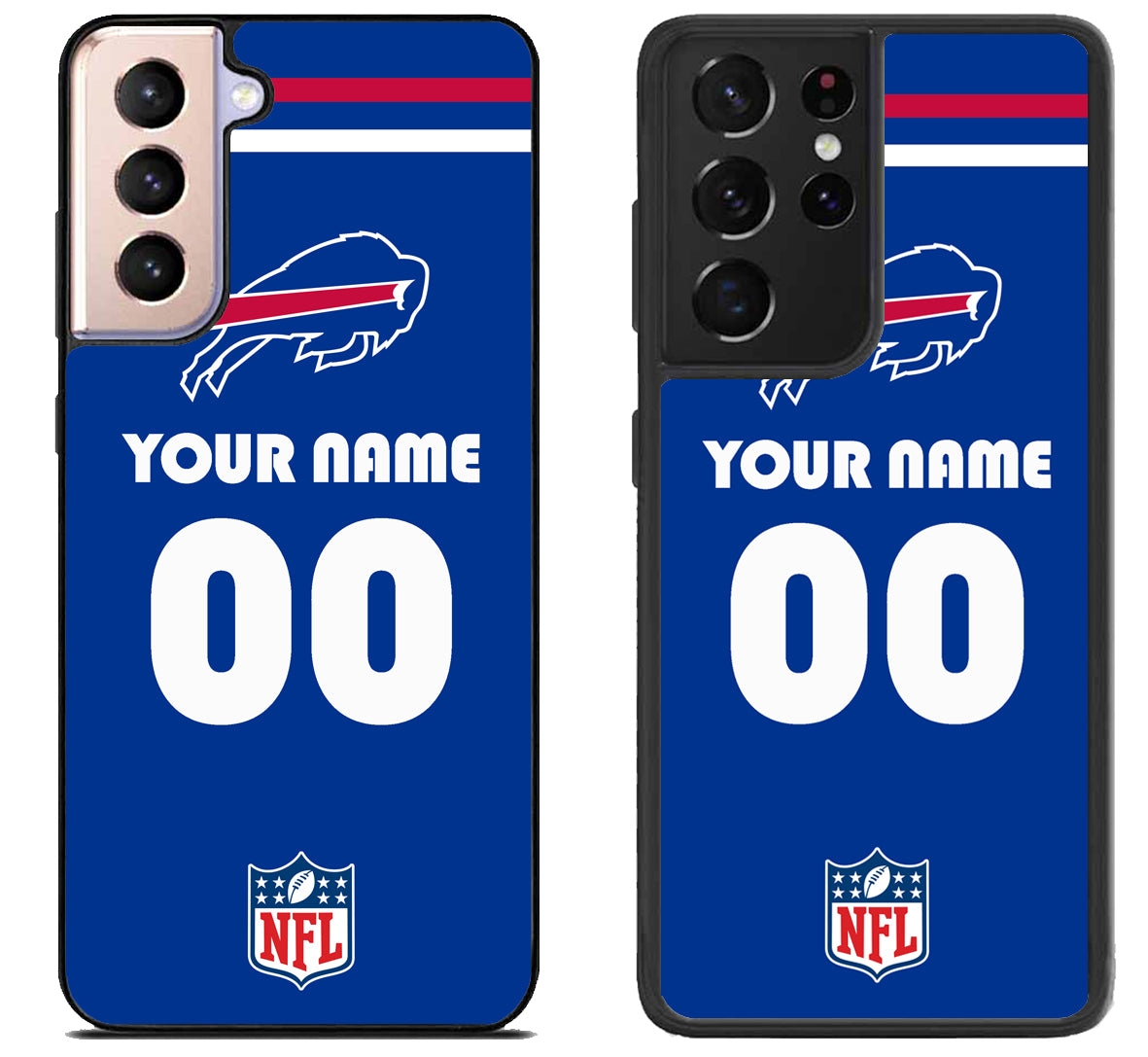 Custom Personalized Buffalo Bills NFL Samsung Galaxy S21 | S21 FE | S21+ | S21 Ultra Case