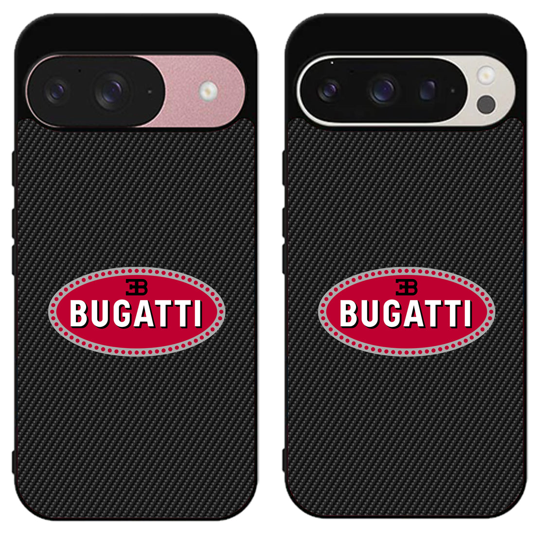 Bugatti Logo Carbon Google Pixel 9 | 9 Pro | 9 Pro XL Case