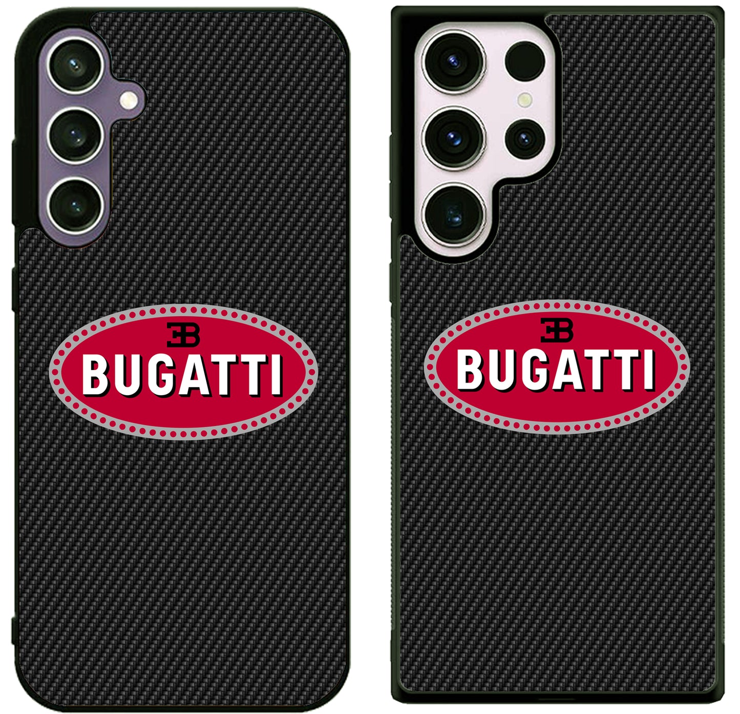 Bugatti Logo Carbon Samsung Galaxy S25 | S25+ | S25 Ultra Case
