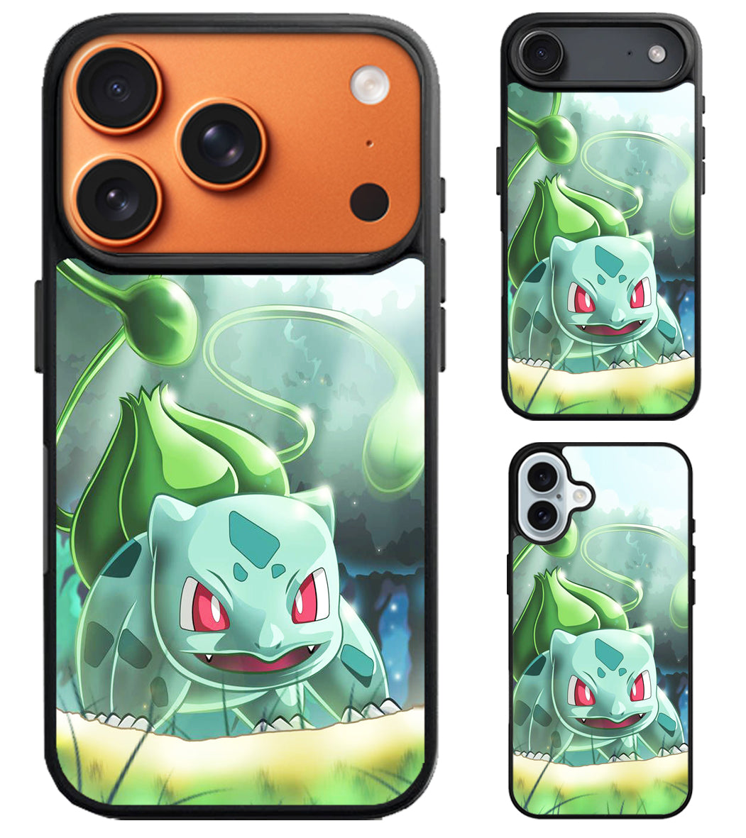 Bulbasaur Pokemon Cover iPhone Air | iPhone 17 | 17 Pro | 17 Pro Max Case