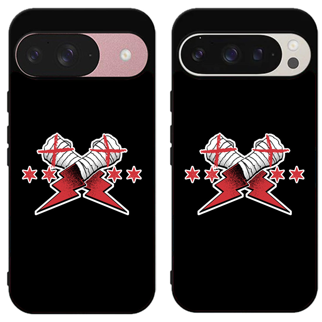 CM Punk Black Google Pixel 9 | 9 Pro | 9 Pro XL Case