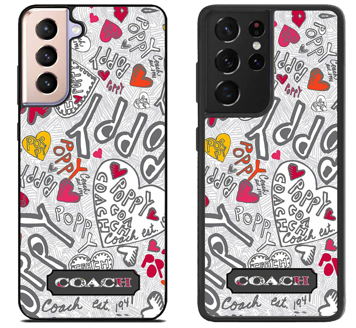 Coach Poppy Cover Samsung Galaxy S21 | S21 FE | S21+ | S21 Ultra Case