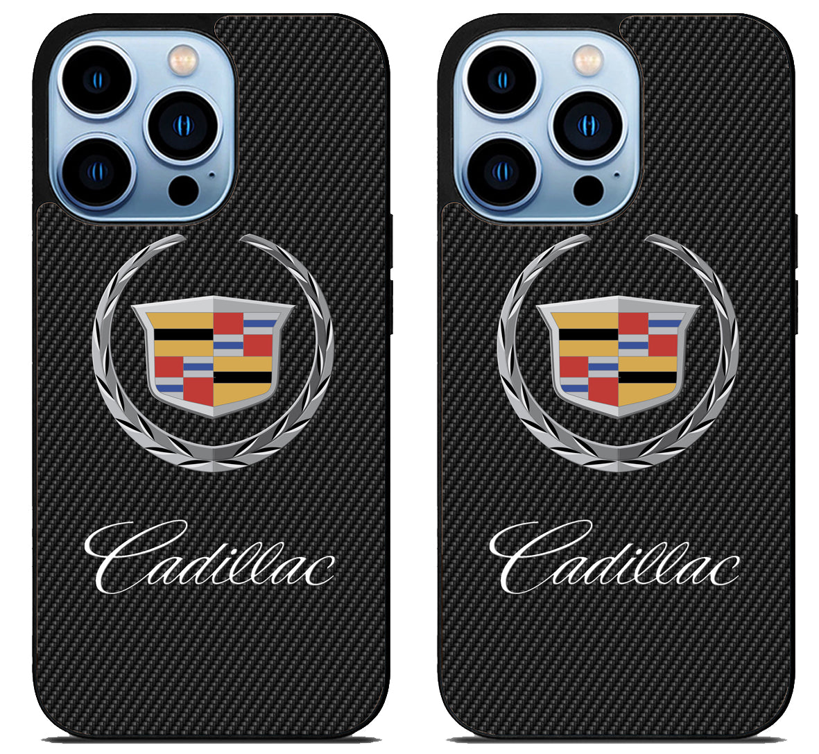 Cadillac Black Carbon iPhone 15 Pro | iPhone 15 Pro Max Case